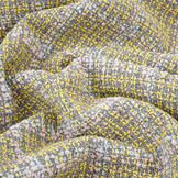 Woven Woolen Fabric Check Sorella Yellow