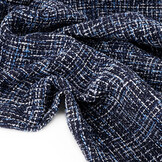 Bouclé Sjanelli Orlena Navy Blue