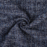 Bouclé Sjanelli Orlena Navy Blue