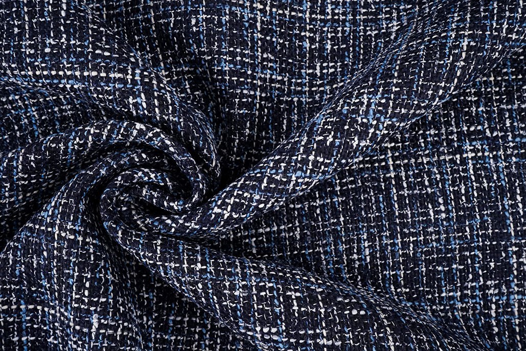 Bouclé Sjanelli Orlena Navy Blue