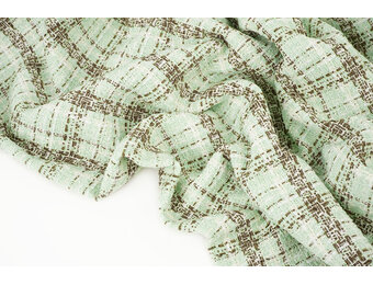 Bouclé Sjanelli Bellina Mint Groen