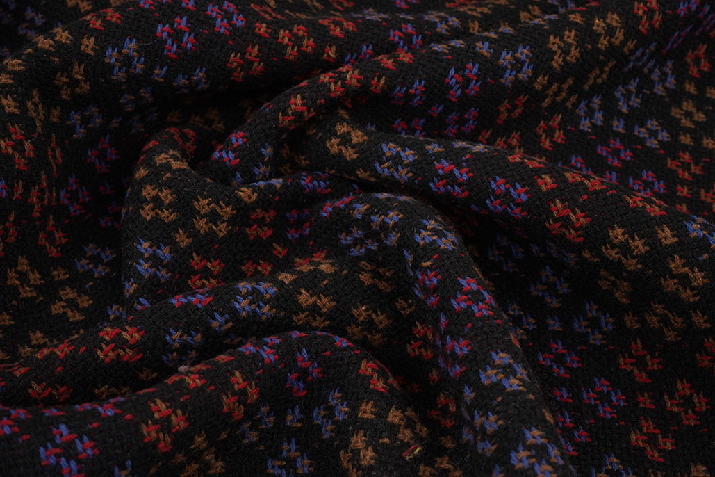 Woven Woolen Fabric Marenza Check -1-