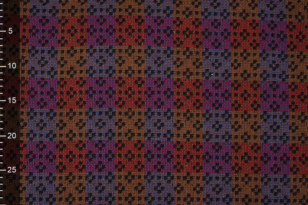Woven Woolen Fabric Marenza Check -1-