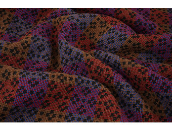 Woven Woolen Fabric Marenza Check -1-
