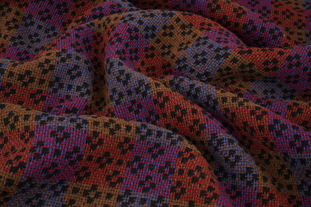 Woven Woolen Fabric Marenza Check -1-