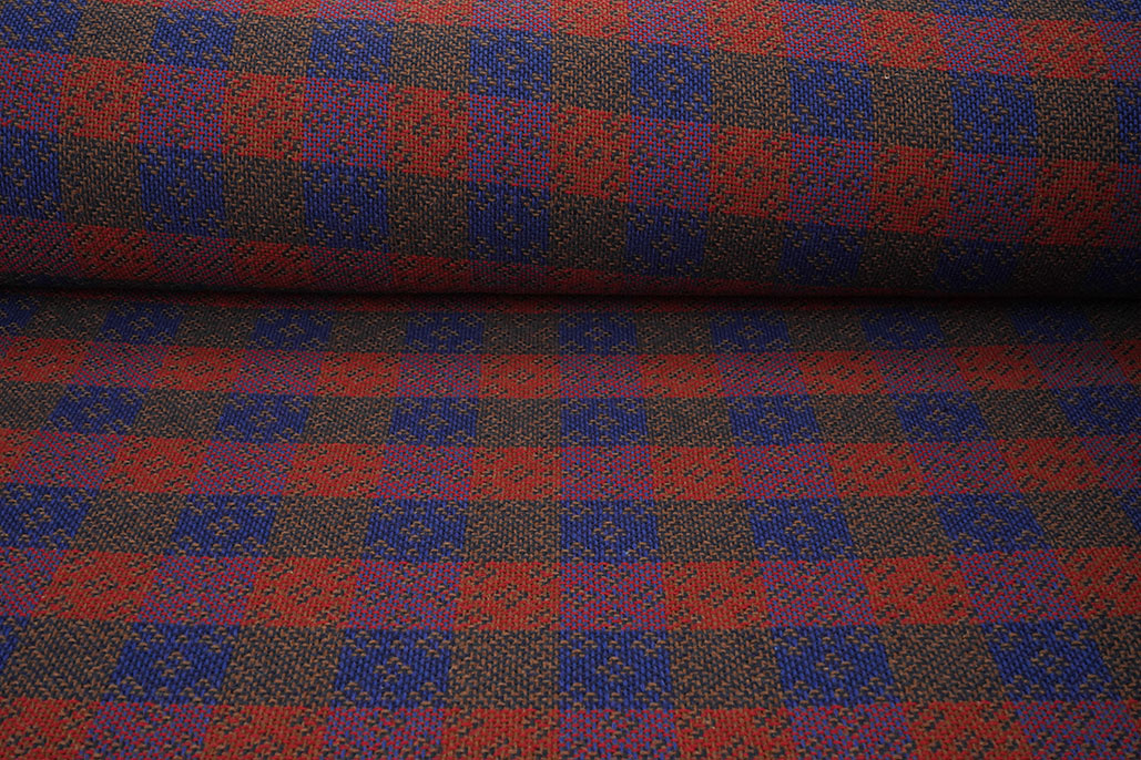Woven Woolen Fabric Marenza Check -2-