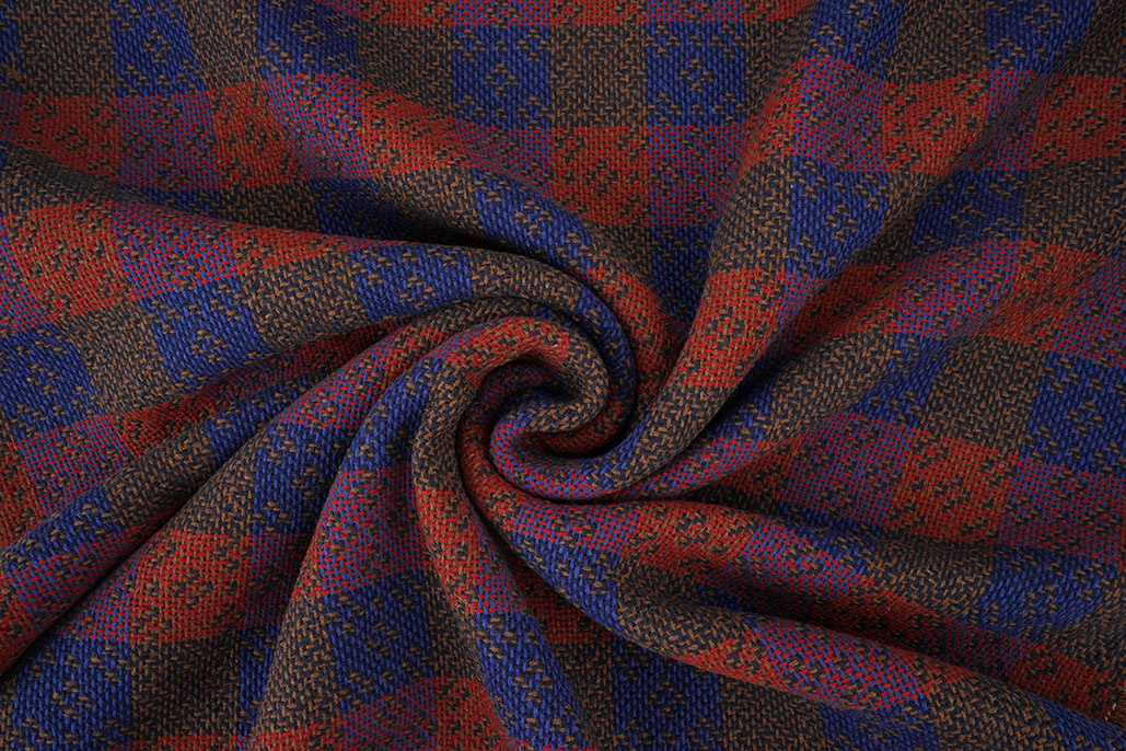 Woven Woolen Fabric Marenza Check -2-