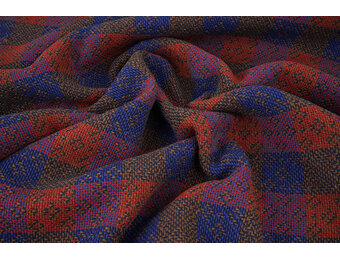 Woven Woolen Fabric Marenza Check -2-