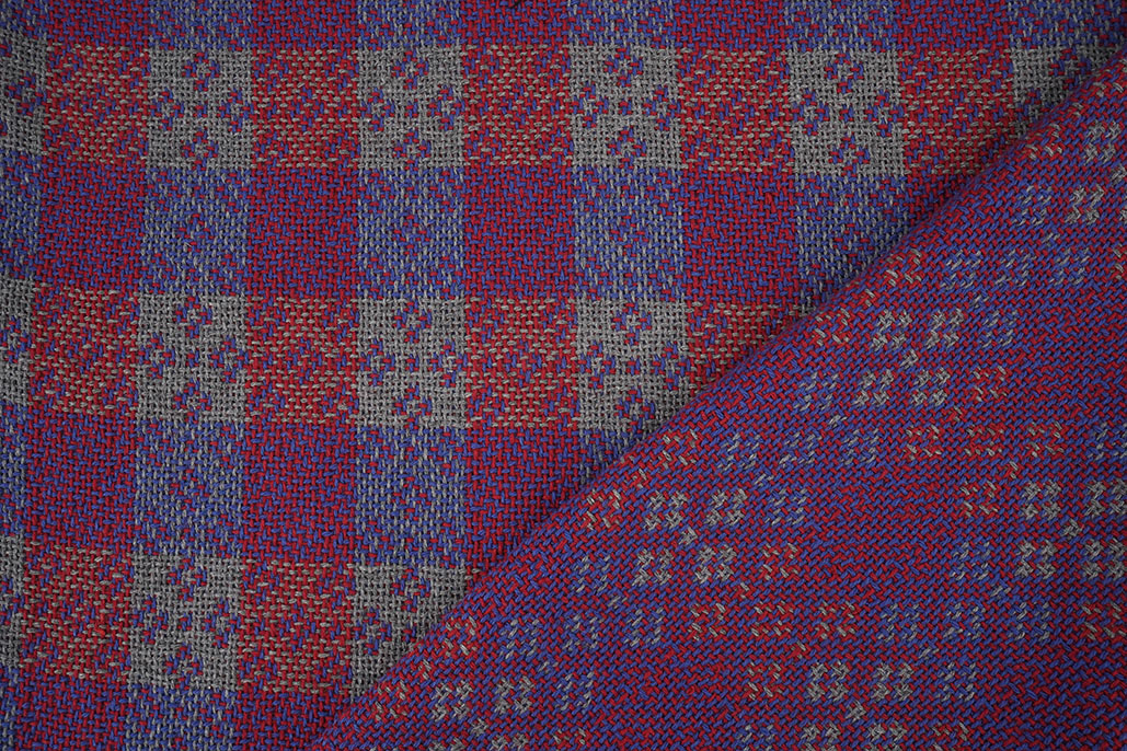 Woven Woolen Fabric Marenza Check -3-