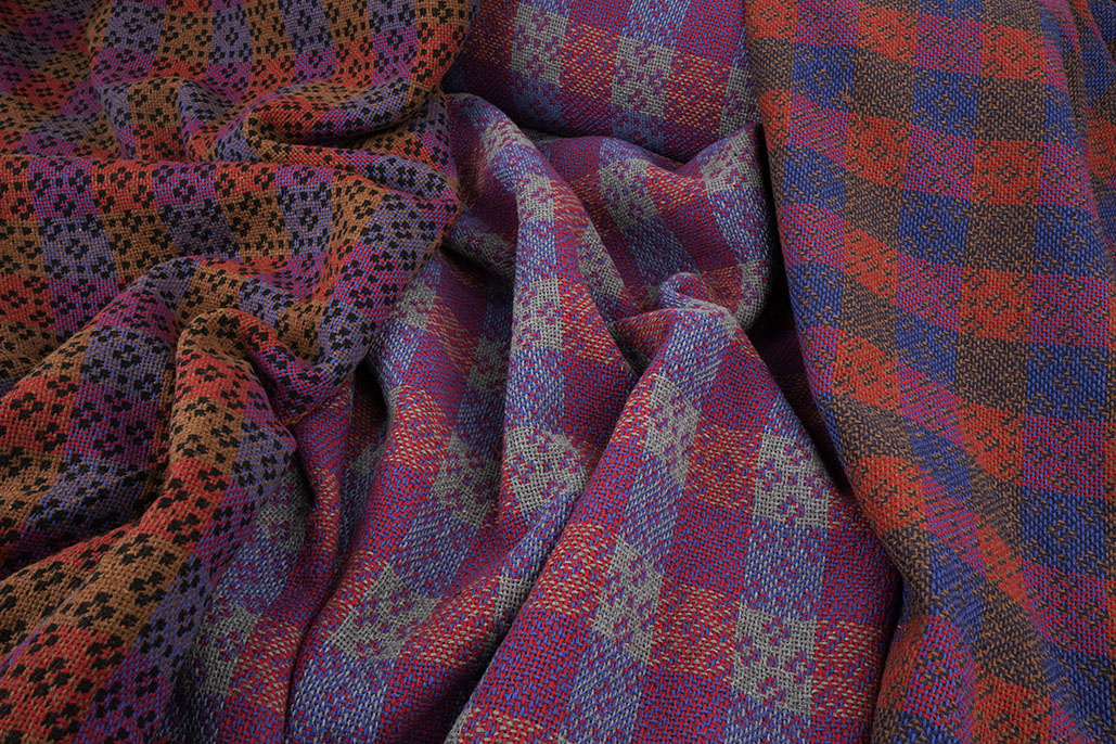 Woven Woolen Fabric Marenza Check -2-