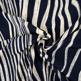 Fine Crêpe Novara Navy Blue