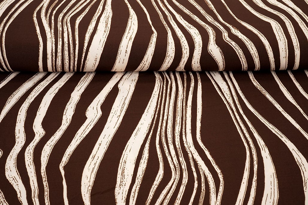 Fine Crêpe Novara Brown