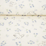 Double Gauze Bunny Bluebell