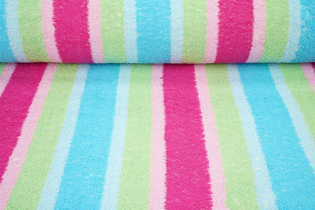 Terry Cloth Multi Stripes