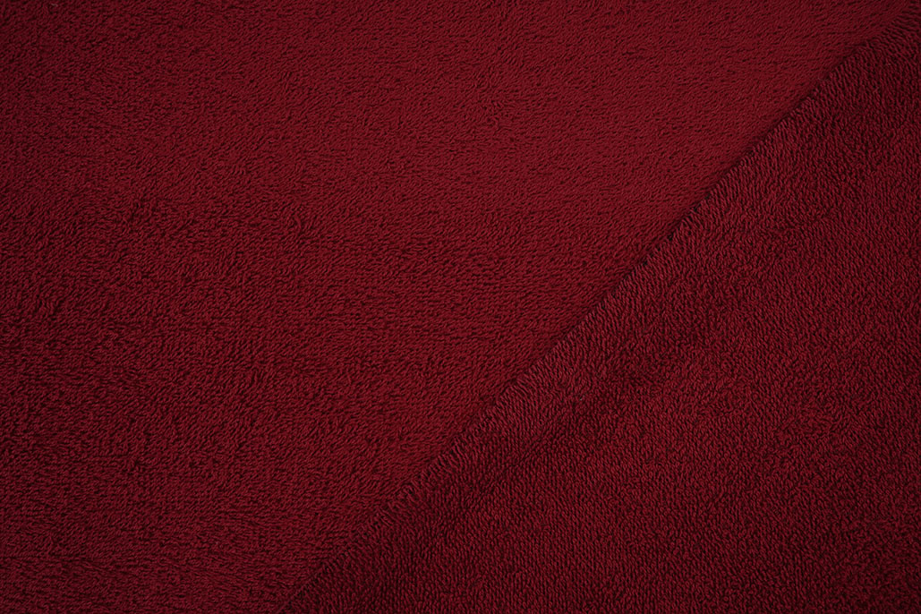 Terry Cloth Bordeaux