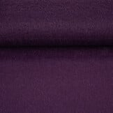 Flauschiger Alpaka Aubergine