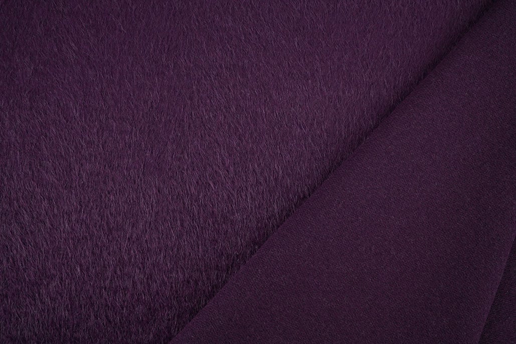 Harige Alpaca Aubergine