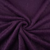 Flauschiger Alpaka Aubergine