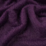 Flauschiger Alpaka Aubergine
