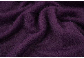 Harige Alpaca Aubergine