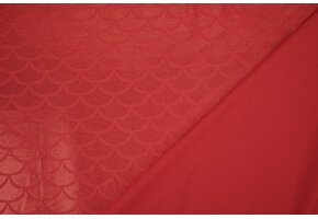 Lamé Mermaid Fantasy Red