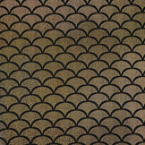 Lamé Mermaid Fantasy Gold on Black