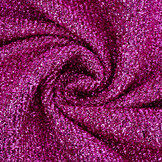 Knitted Glitter Metallic Purplish-Pink
