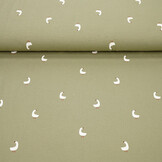 Cotton Jersey Goose Olive Green