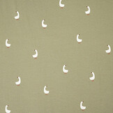 Cotton Jersey Goose Olive Green