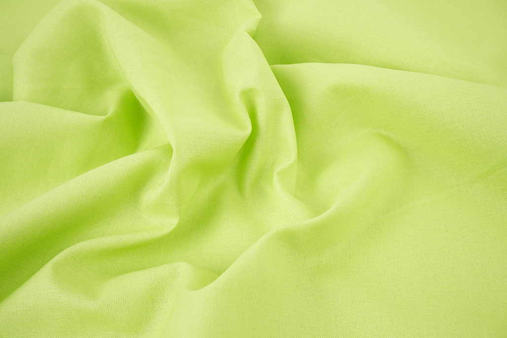 100% Cotton Lime
