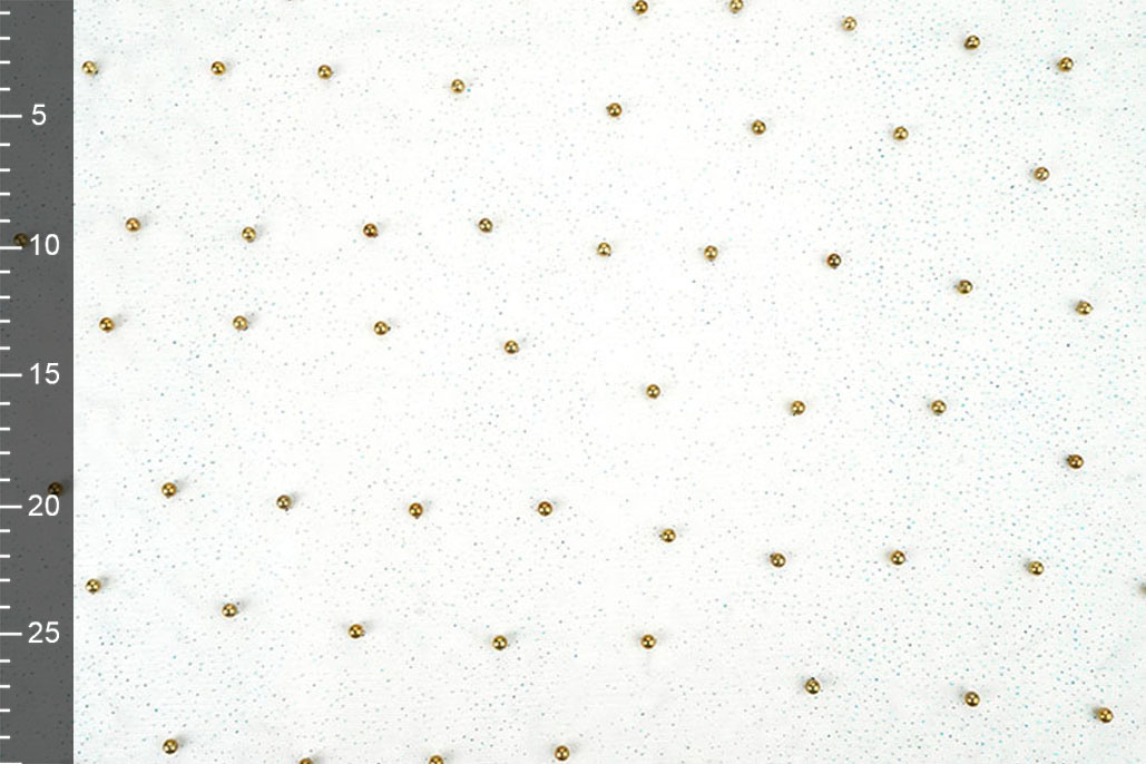 Fine Glitter Tulle with Pearls Ocean