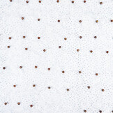 Fijne Glitter Tule met  Parels Marine