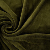 Nicki Samt Moosgrün