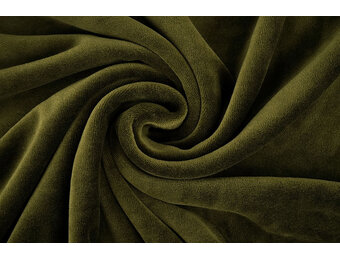 Nicky Velours Moss Green