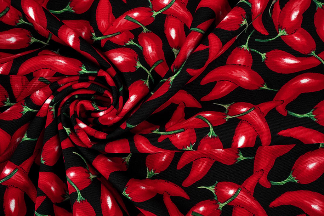 Cotton Twill Red Pepper