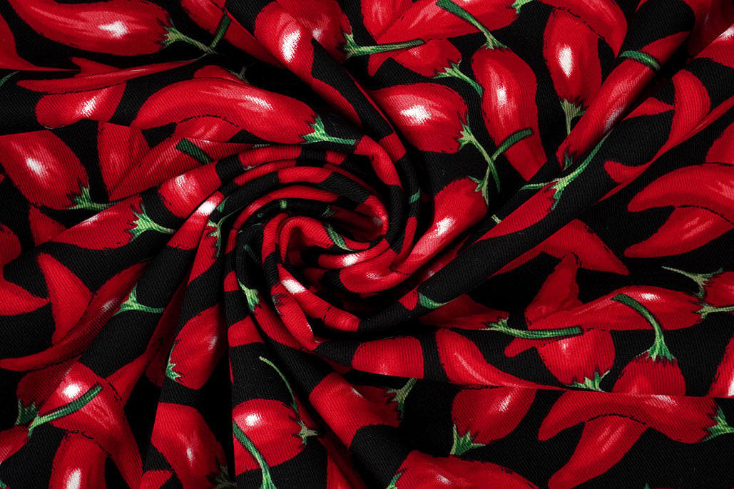 Cotton Twill Red Pepper