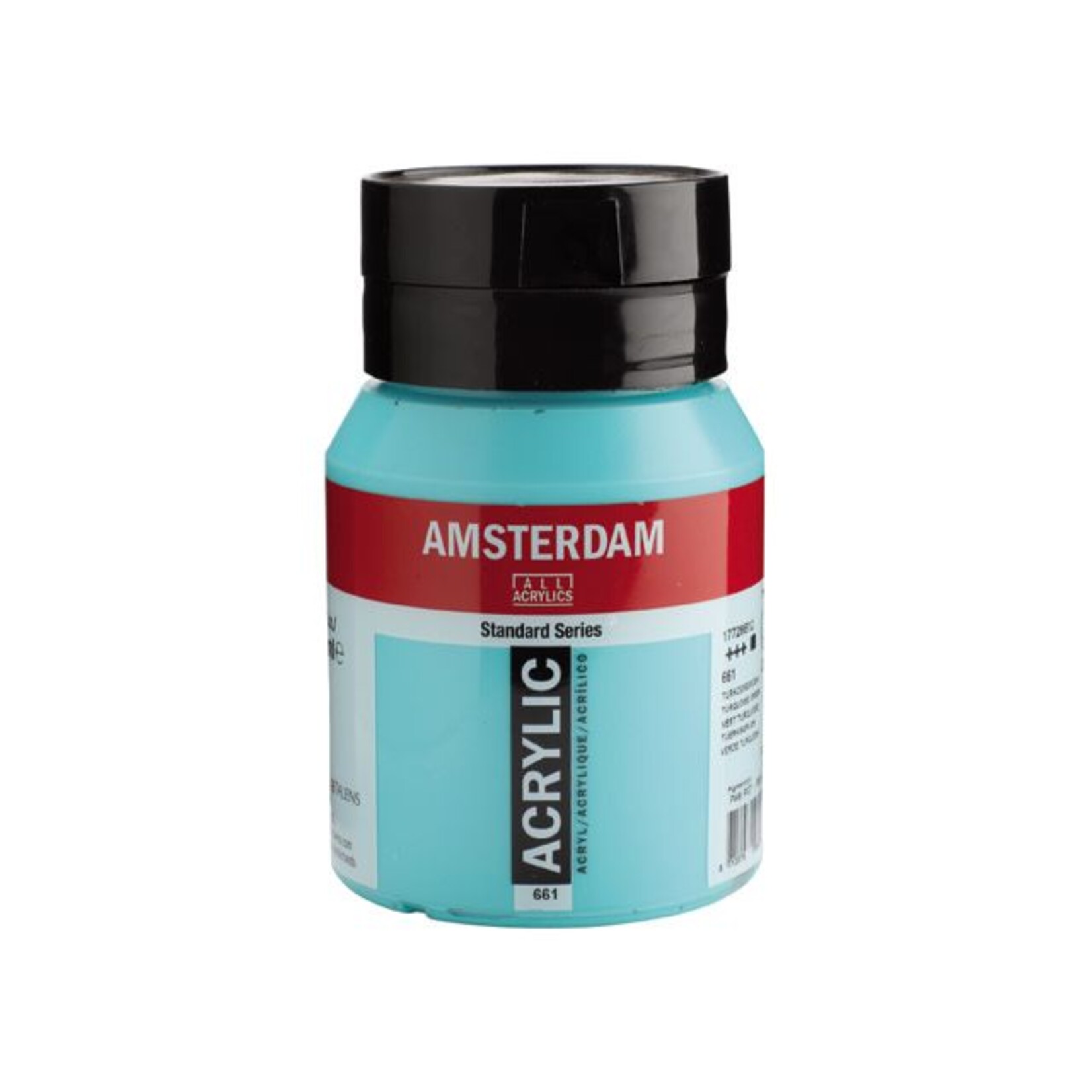 Talens Amsterdam acrylverf Turkooisgroen 500ML