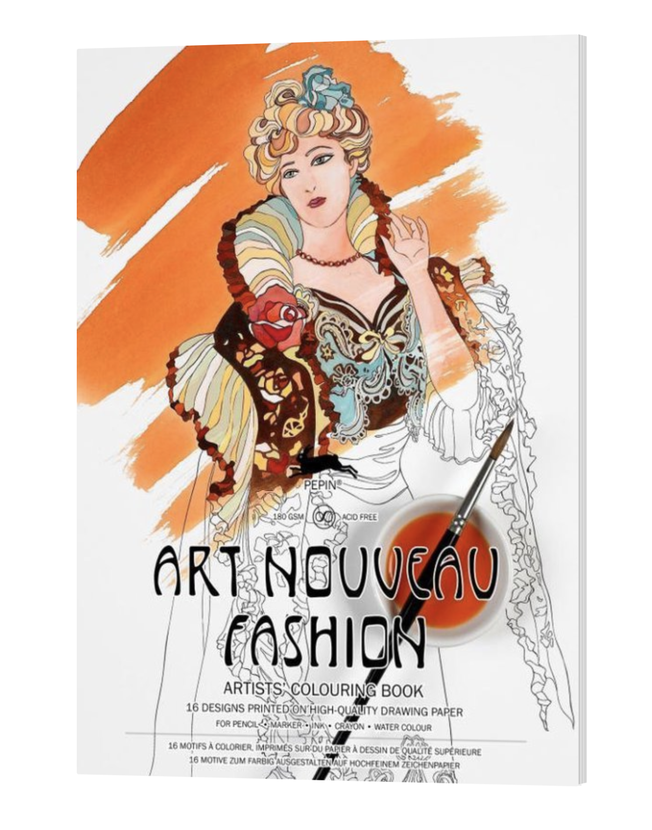 Kleurboek - Art Nouveau Fashion