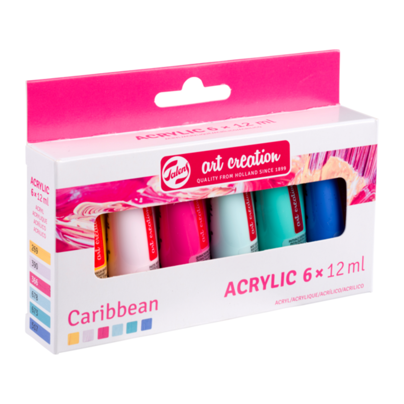 Art creation Acryl caribbean set 6x12ml