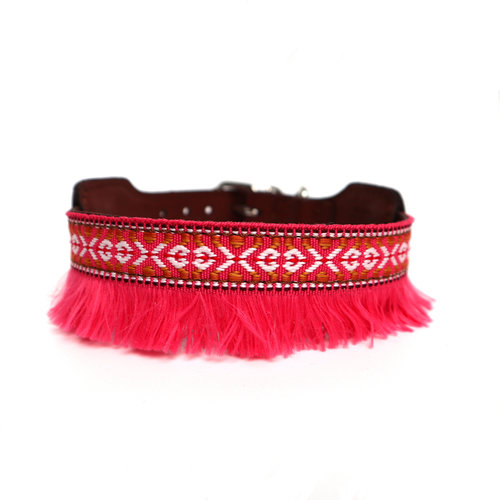 XUXO Halsband Roze met franjes XUXO Halsband Roze met franjes