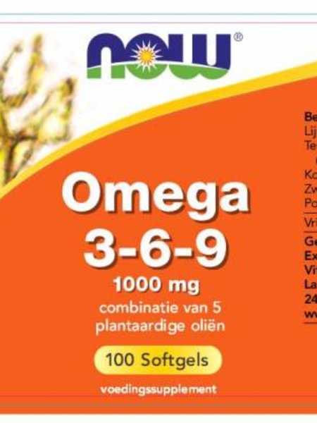 Omega 3-6-9 1000 mg 100 softgels 100 softgels