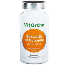 Boswellia 250 mg en Curcuma 250 mg 60 vegicaps