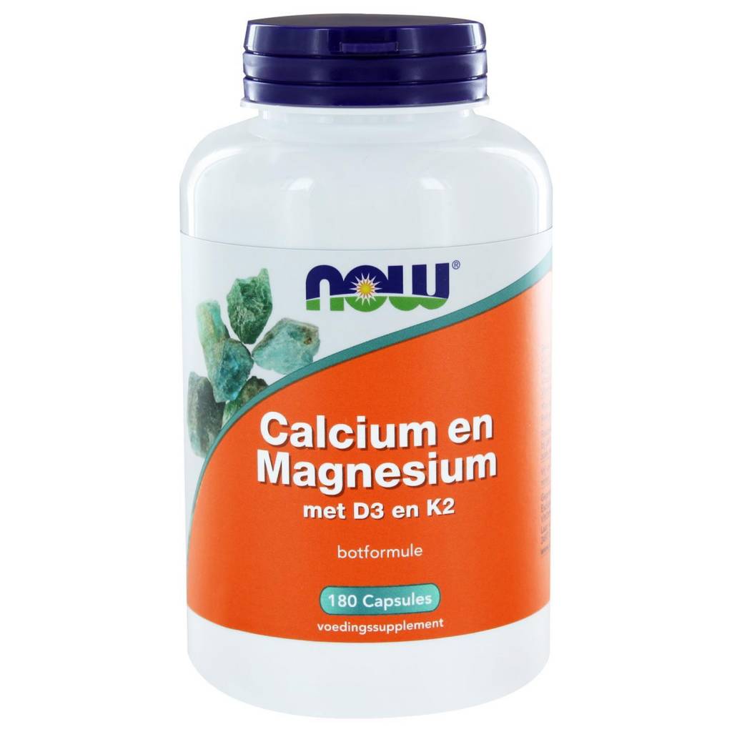 Now Foods Calcium Magnesium Dk now foods kopen in de aanbieding