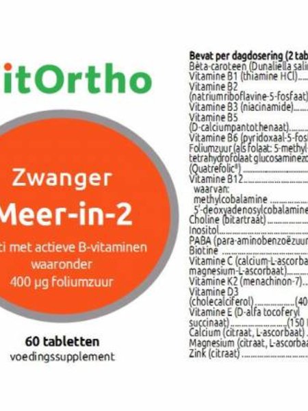 Multivitamine (bijna) 60 tabletten