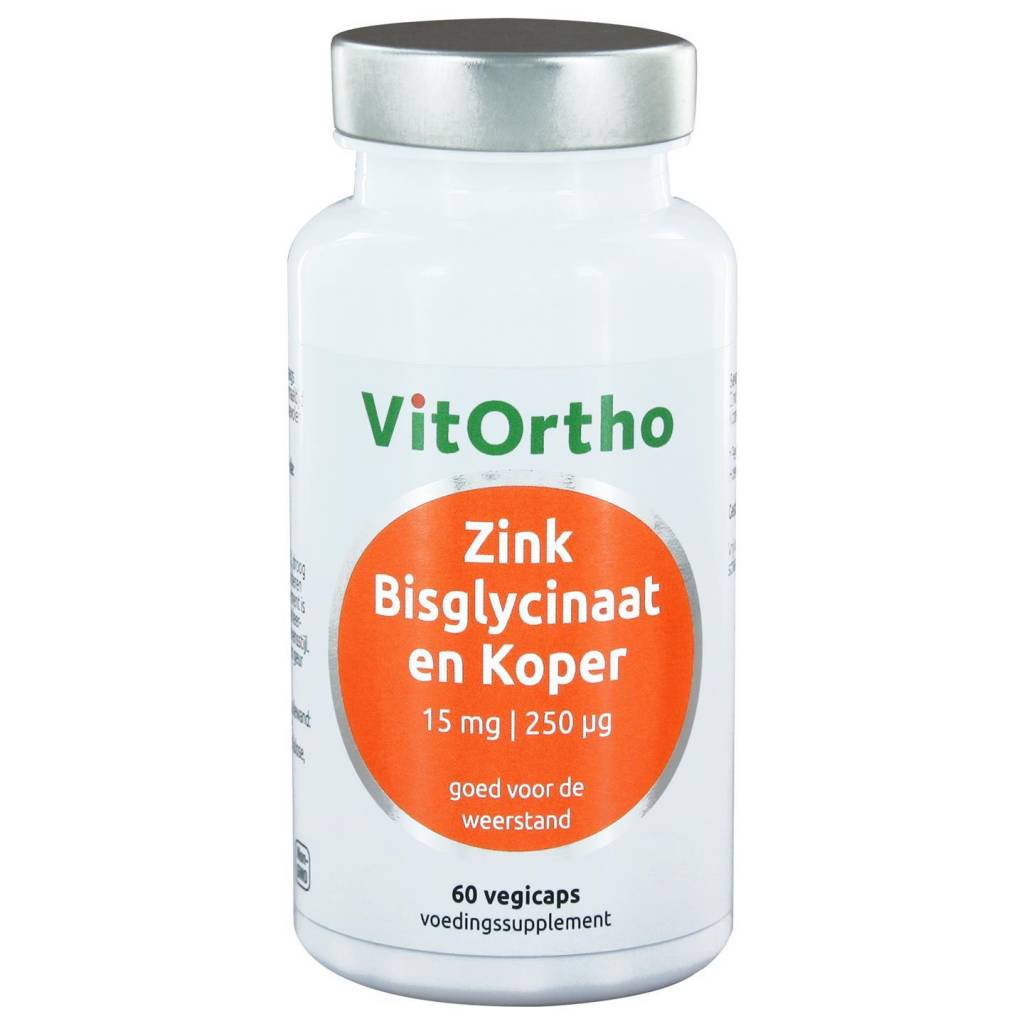 Vitortho Zink Bisglycinaat 15 Mg En Koper 250 Mg vitortho kopen in de aanbieding Vitortho Zink Bisglycinaat 15 Mg En Koper 250 Mg vitortho kopen in de aanbieding