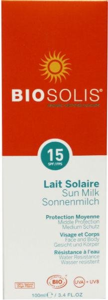 Biosolis Sun Milk Spf15 Face And Body biosolis kopen in de aanbieding