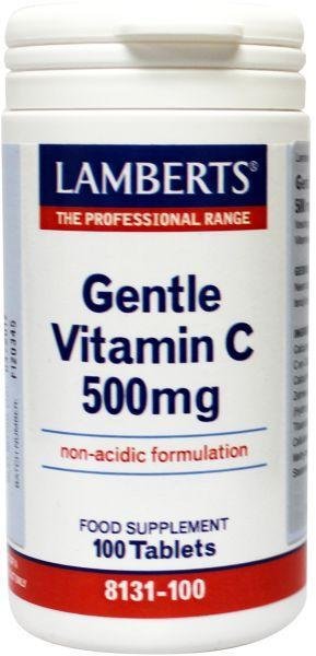 Lamberts Vitamine C 500 Gentle lamberts kopen in de aanbieding