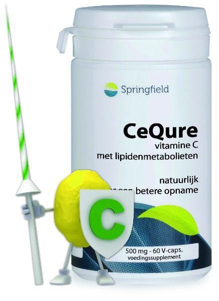 Springfield Cequre 500 Mg Vitamine C 60Vc springfield kopen in de aanbieding
