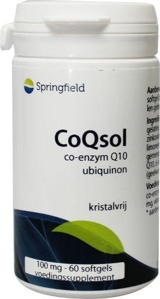 Springfield Coqsol Coenzym Q10 100 Mg 60Sft springfield kopen in de aanbieding Springfield Coqsol Coenzym Q10 100 Mg 60Sft springfield kopen in de aanbieding