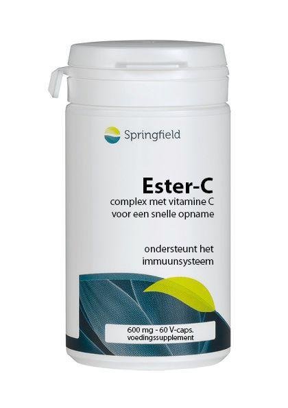 Springfield Ester C 600 Mg Bioflavonoiden 60Vc springfield kopen in de aanbieding